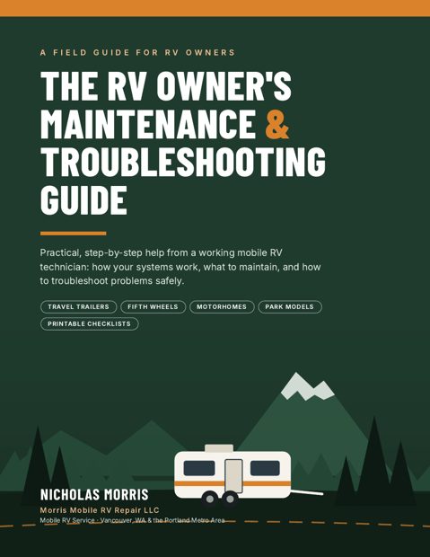 Cover of The RV Owner's Maintenance & Troubleshooting Guide by Nicholas Morris